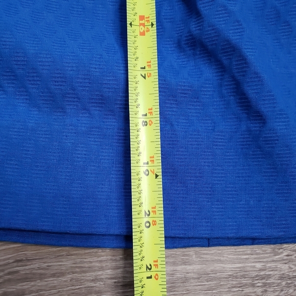 VINTAGE 1960s Pinafore Little Girl Applique Blue Jumper Dress Retro 3T - Picture 4 of 9